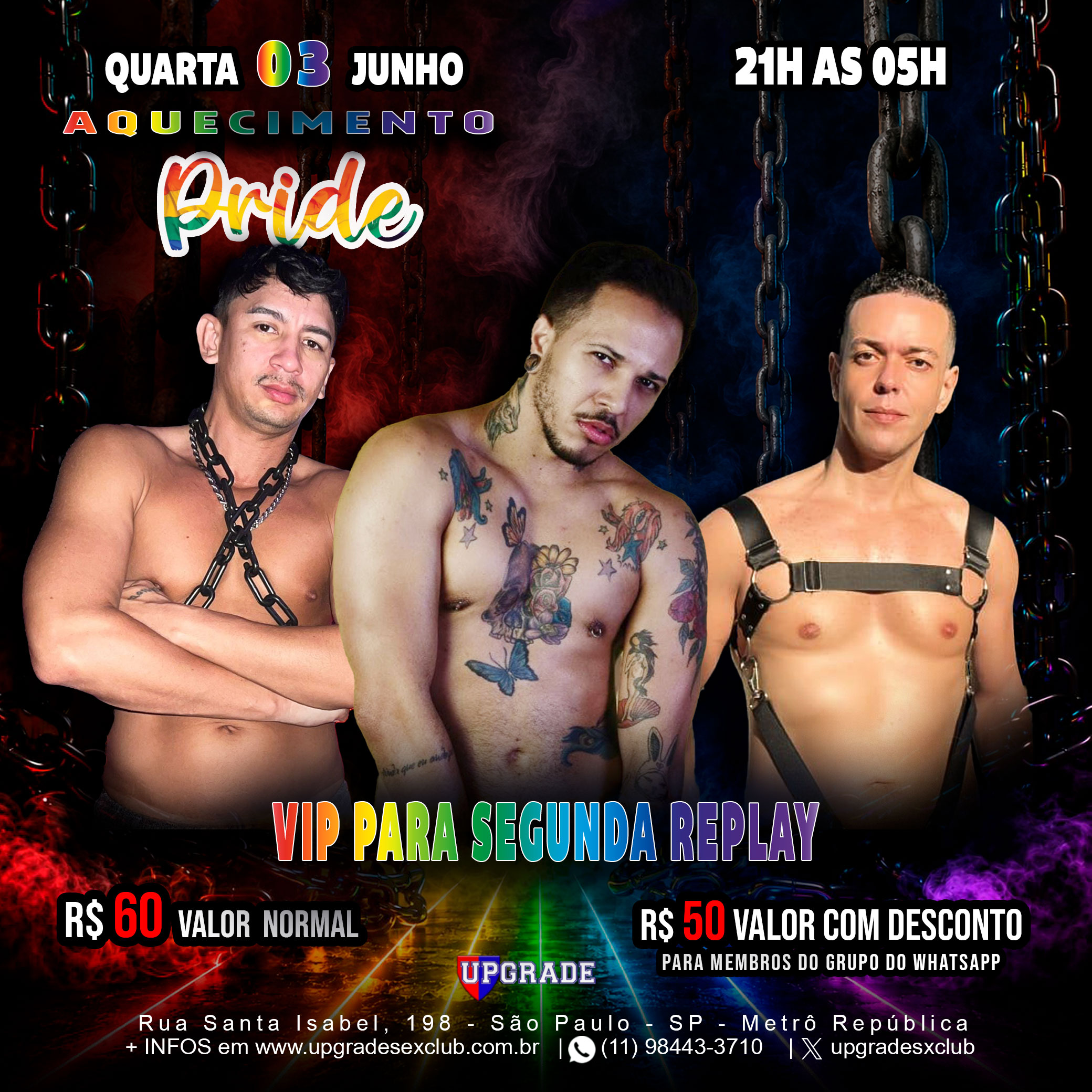 AQUECIMENTO PRIDE